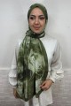 Desenli Bambu Şal 036H